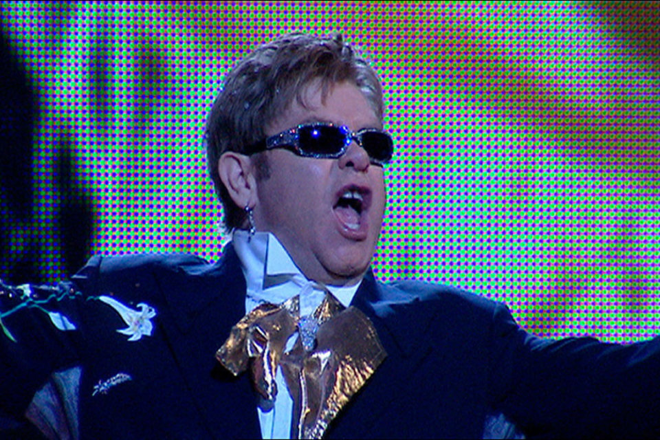 Elton John and The Red Piano